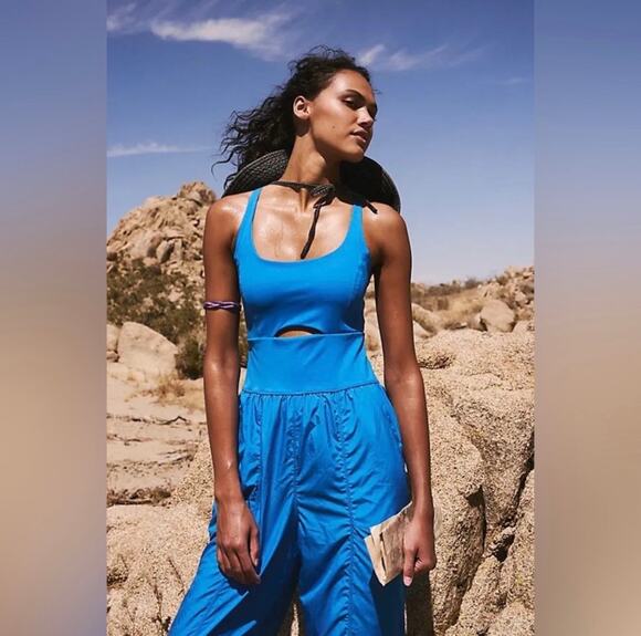 Free People Pants - Free People Movement Righteous Runsie Activewear Jumpsuit, Size Small